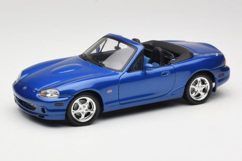 Mazda MX-5 NA 10th Anniversary Blue Metallic Gate 1:18 01071 Fém