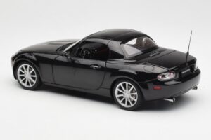 Mazda MX-5 NC Roadster Retractable Hardtop US Spec Fekete AUTOart 1:18 75971 Fém – 9. kép a 10-ből