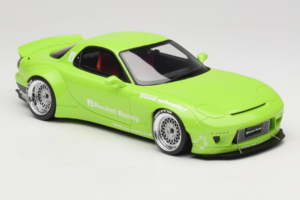 Mazda RX-7 FD Rocket Bunny Pearl Green Otto 1:18 OT1155 Gyanta – 4. kép a 6-ből