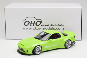 Mazda RX-7 FD Rocket Bunny Pearl Green Otto 1:18 OT1155 Gyanta – 6. kép a 6-ből
