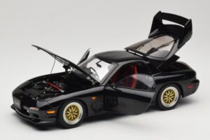 Mazda RX-7 FD Tuned Version Brilliant Black AUTOart 1:18 75968 Fém – 2. kép a 8-ből