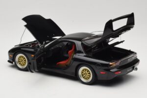 Mazda RX-7 FD Tuned Version Brilliant Black AUTOart 1:18 75968 Fém – 5. kép a 8-ből