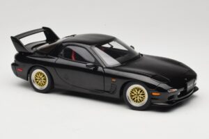Mazda RX-7 FD Tuned Version Brilliant Black AUTOart 1:18 75968 Fém – 6. kép a 8-ből