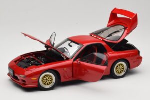 Mazda RX-7 FD Tuned Version Vintage Red AUTOart 1:18 75969 Fém – 2. kép a 8-ből