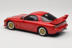 Mazda RX-7 FD Tuned Version Vintage Red AUTOart 1:18 75969 Fém – 7. kép a 8-ből