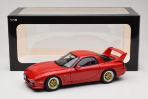 Mazda RX-7 FD Tuned Version Vintage Red AUTOart 1:18 75969 Fém – 8. kép a 8-ből