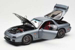 Mazda RX-7 FD Spirit R Type A Szürke Metallic AUTOart 1:18 75987 Fém – 2. kép a 8-ből