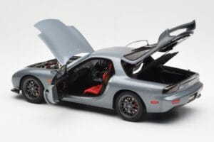 Mazda RX-7 FD Spirit R Type A Szürke Metallic AUTOart 1:18 75987 Fém – 5. kép a 8-ből