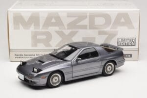Mazda Savanna RX-7 FC3S Szürke Wheelart 1:18 WA180401 Fém – 10. kép a 10-ből