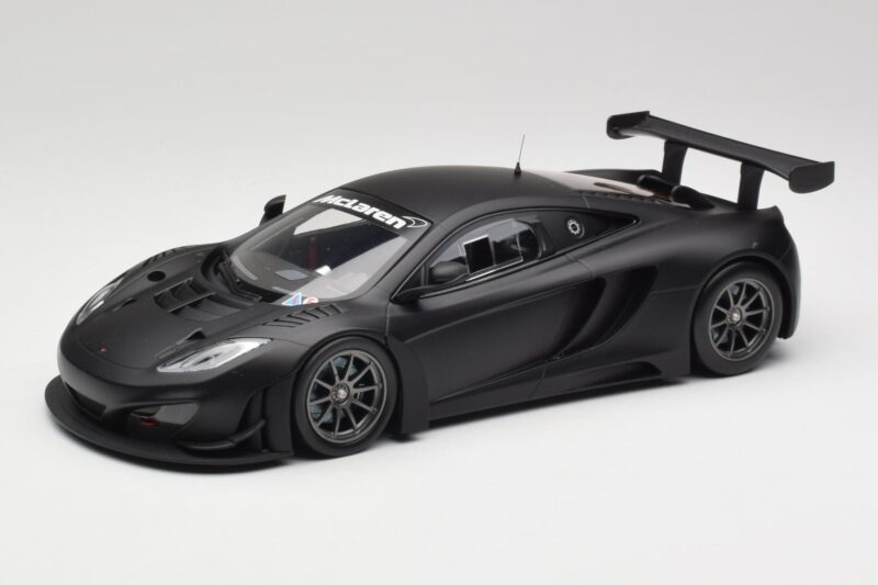 McLaren 12C GT3 Carbon Matt Fekete Minichamps 1:18 151121390 Fém