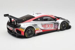 McLaren 12C GT3 Hexis Racing #107 O. Panis / F. Cazenave 24 Hours of Spa 2013 Minichamps 1:18 151131397 Fém – 2. kép a 6-ből