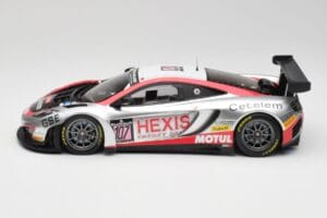 McLaren 12C GT3 Hexis Racing #107 O. Panis / F. Cazenave 24 Hours of Spa 2013 Minichamps 1:18 151131397 Fém – 3. kép a 6-ből