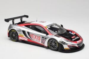 McLaren 12C GT3 Hexis Racing #107 O. Panis / F. Cazenave 24 Hours of Spa 2013 Minichamps 1:18 151131397 Fém – 4. kép a 6-ből