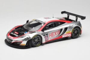 McLaren 12C GT3 Hexis Racing #107 O. Panis / F. Cazenave 24 Hours of Spa 2013 Minichamps 1:18 151131397 Fém