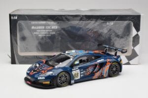 McLaren 12C GT3 #88 Von Ryan Racing A. Barff / T. Goodwin / B. Senna Spa 24 Hours 2013 Minichamps 1:18 151131388 Fém – 6. kép a 6-ből