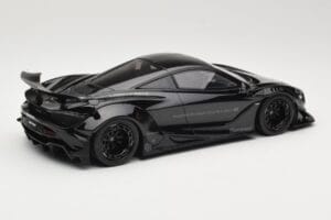McLaren 720S LB Works Fekete GT Spirit 1:18 GT516 Gyanta – 2. kép a 6-ből