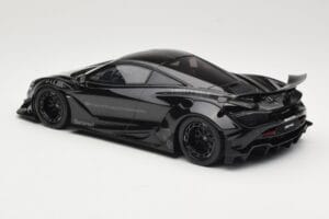 McLaren 720S LB Works Fekete GT Spirit 1:18 GT516 Gyanta – 5. kép a 6-ből