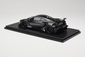 McLaren 720S Liberty Walk Fekete TopSpeed 1:18 TS0587 Gyanta – 5. kép a 6-ből