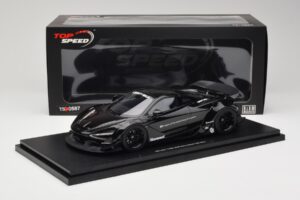 McLaren 720S Liberty Walk Fekete TopSpeed 1:18 TS0587 Gyanta – 6. kép a 6-ből