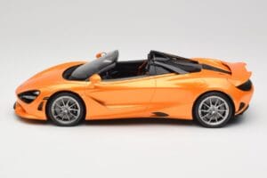 McLaren 750S Spider Papaya Orange GT Spirit 1:18 GT488 Gyanta – 3. kép a 6-ből