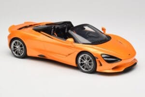 McLaren 750S Spider Papaya Orange GT Spirit 1:18 GT488 Gyanta – 4. kép a 6-ből