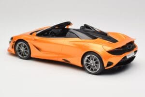McLaren 750S Spider Papaya Orange GT Spirit 1:18 GT488 Gyanta – 5. kép a 6-ből