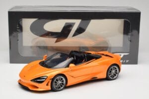 McLaren 750S Spider Papaya Orange GT Spirit 1:18 GT488 Gyanta – 6. kép a 6-ből