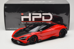 McLaren 765LT Piros HPD 1:18 HPD18006 Fém – 8. kép a 8-ből