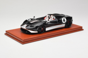 McLaren Elva Fekete Ezüst AB Models 1:18 REMC022 Gyanta – 2. kép a 7-ből