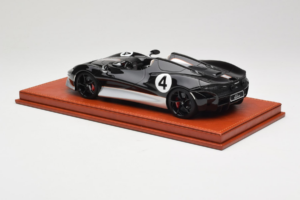 McLaren Elva Fekete Ezüst AB Models 1:18 REMC022 Gyanta – 5. kép a 7-ből