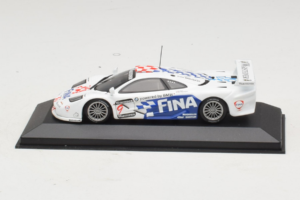 McLaren F1 GTR #9 Fina P. Kox / R. Ravaglia / A. Montermini 24 Hours of Le Mans 1997 Minichamps 1:43 MCLAREN002 Fém
