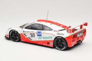 McLaren F1 GTR GT1 #30 West Competition J. Nielsen 1996 UT Models 1:18 39624 Fém – 7. kép a 8-ből