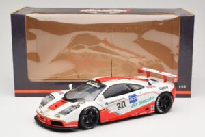 McLaren F1 GTR GT1 #30 West Competition J. Nielsen 1996 UT Models 1:18 39624 Fém – 8. kép a 8-ből
