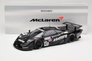 McLaren F1 GTR Gulf Team Davidoff #41 T. Bscher / E. Pirro / R. Capello 24 Hours of Le Mans 1998 Minichamps 1:18 530133841 Fé – 8. kép a 8-ből