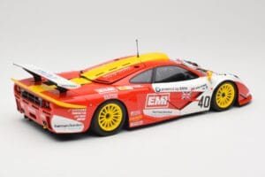 McLaren F1 GTR Gulf Team Davidoff #40 D. O'Rourke / G. Sugden / J. Auberlein 24 Hours of Le Mans 1998 Minichamps 1:18 5301338 – 3. kép a 8-ből