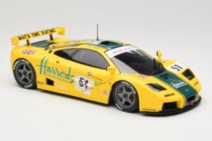 McLaren F1 GTR Harrods Mach One Racing #51 A. Wallace / D. Bell / J. Bell 24 Hours of Le Mans 1995 Minichamps 1:18 530133551  – 6. kép a 8-ből