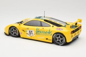 McLaren F1 GTR Harrods Mach One Racing #51 A. Wallace / D. Bell / J. Bell 24 Hours of Le Mans 1995 Minichamps 1:18 530133551  – 7. kép a 8-ből