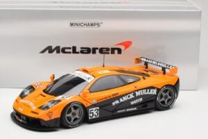 McLaren F1 GTR Kokusai Kaihatsu Racing #53 O. Giroix / J. Sala / P. Deletraz 24 Hours of Le Mans 1996 Minichamps 1:18 5301336 – 8. kép a 8-ből