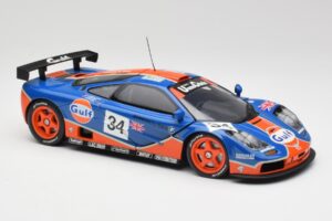 McLaren F1 GTR #34 Gulf Racing 1996 UT Models 1:18 39621 Fém – 6. kép a 8-ből