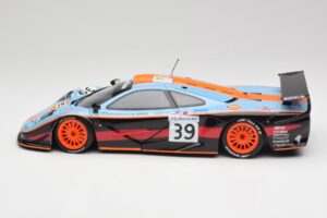 McLaren F1 GTR #39 R. Bellm / A. Gilbert-Scott 24 Hours of Le Mans 1997 Minichamps 1:18 530133739 Fém – 4. kép a 8-ből