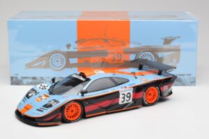 McLaren F1 GTR #39 R. Bellm / A. Gilbert-Scott 24 Hours of Le Mans 1997 Minichamps 1:18 530133739 Fém – 8. kép a 8-ből