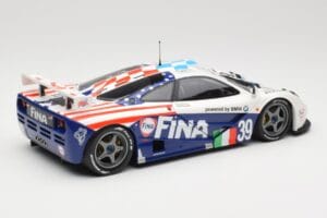 McLaren F1 GTR Team Bigazzi #39 N. Piquet / A. Cecotto / D. Sullivan 24 Hours of Le Mans 1996 Minichamps 1:18 530133639 Fém – 3. kép a 8-ből