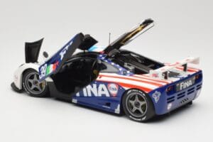 McLaren F1 GTR Team Bigazzi #39 N. Piquet / A. Cecotto / D. Sullivan 24 Hours of Le Mans 1996 Minichamps 1:18 530133639 Fém – 5. kép a 8-ből