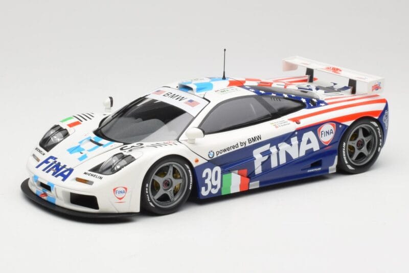 McLaren F1 GTR Team Bigazzi #39 N. Piquet / A. Cecotto / D. Sullivan 24 Hours of Le Mans 1996 Minichamps 1:18 530133639 Fém