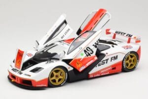 McLaren F1 GTR West Competition #49 J. Nielsen / J. Mass / T. Bscher 24 Hours of Le Mans 1995 Minichamps 1:18 530133549 Fém – 2. kép a 8-ből