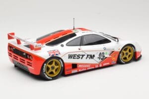 McLaren F1 GTR West Competition #49 J. Nielsen / J. Mass / T. Bscher 24 Hours of Le Mans 1995 Minichamps 1:18 530133549 Fém – 3. kép a 8-ből