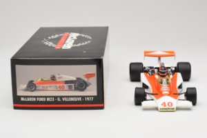 McLaren M23 Ford #40 G. Villeneuve British GP 1977 Minichamps 1:18 530771840 Fém – 6. kép a 7-ből