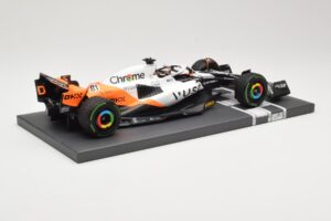 McLaren MCL60 #81 O. Piastri Monaco GP 2023 Minichamps 1:18 537232581 Fém – 3. kép a 6-ből