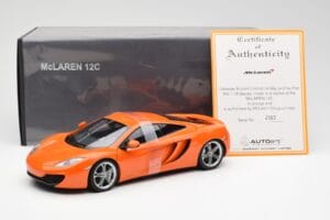 McLaren MP4-12C Narancssárga AUTOart 1:18 76006 Fém – 8. kép a 8-ből