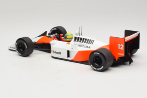 McLaren MP4/4 Honda #12 A. Senna Marlboro McLaren F1 World Champion 1988 Minichamps 1:18 540881812 Fém – 5. kép a 7-ből